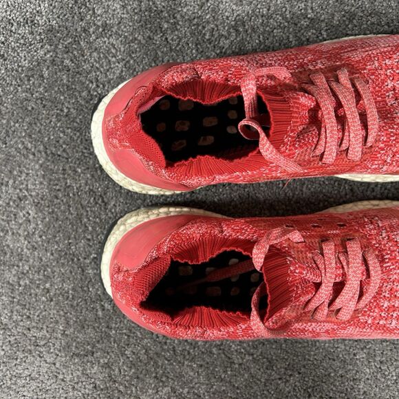 Adidas Ultraboost Uncaged BB3903 Women’s Size 9 Shock Red Running Shoes Used - Picture 10 of 12